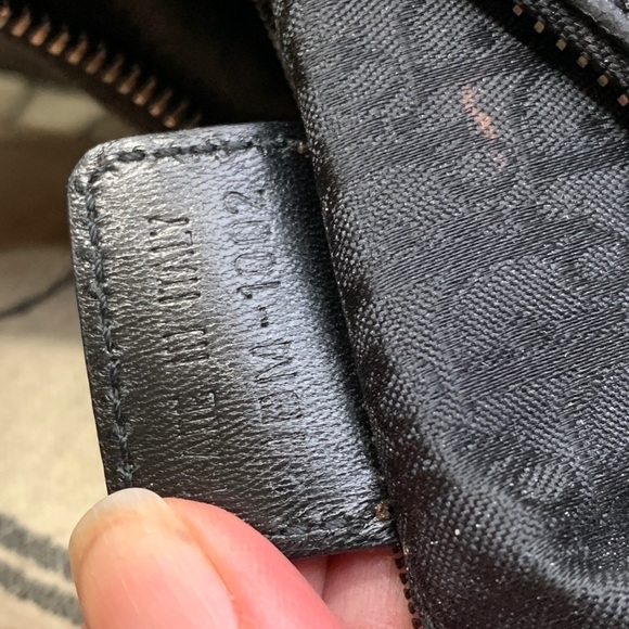 SOLD🔥Authentic DIOR ADMIT IT Lace up sides zip top clasp leather shoulder bag - Picture 7 of 16